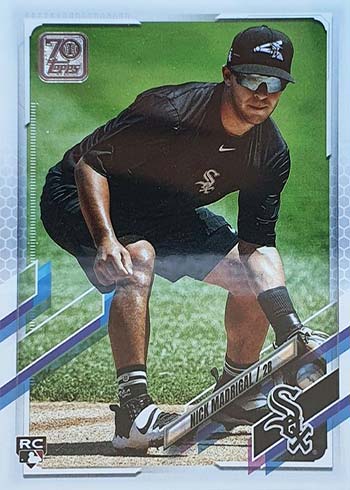 2021 NICK MADRIGAL SSP #10/15 TOPPS FINEST FLASHBACKS ROOKIE AUTO