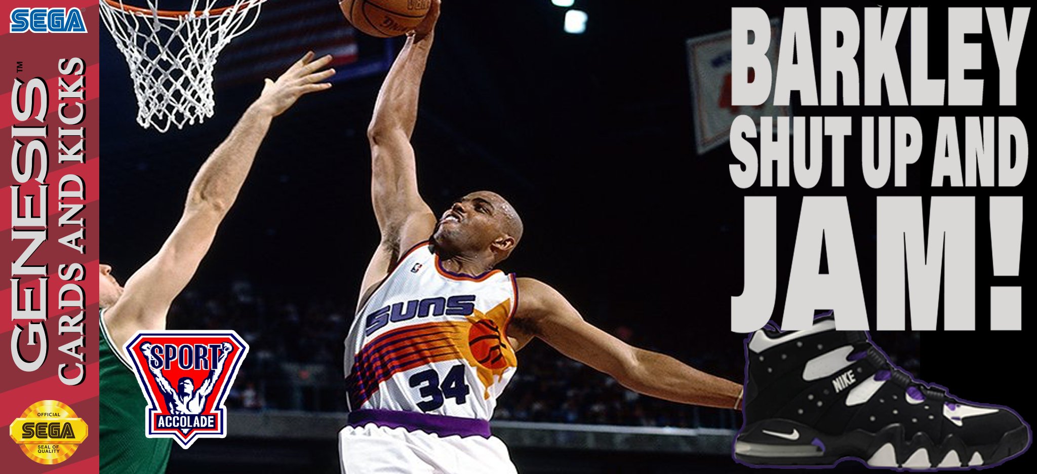 Charles Barkley's Straitjacket Sneakers Are Coming Back