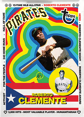 Topps Project 70 18 Roberto Clemente by Sean Wotherspoon