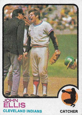 1972 Topps - John Ellis #47 (Catcher / First Base) - Autog…