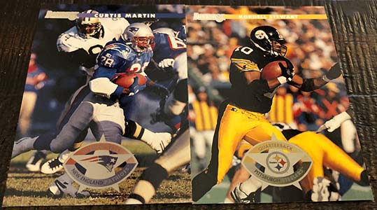 Lot Of 4 Kordell Stewart Rookie RC, Pittsburgh Steelers Slash