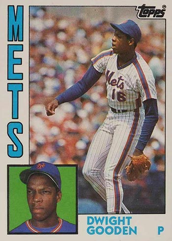 Dwight Gooden New York Mets Autographed 1985 Donruss #190 Beckett