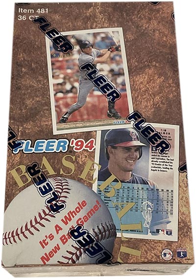 1994 Fleer Baseball Box