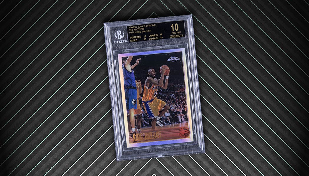 Lot Detail - 1996-97 Topps #138 Kobe Bryant Rookie Card - BGS PRISTINE 10