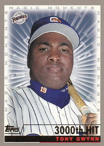  2001 Fleer E-X Baseball Card #98 Tony Gwynn : Collectibles &  Fine Art