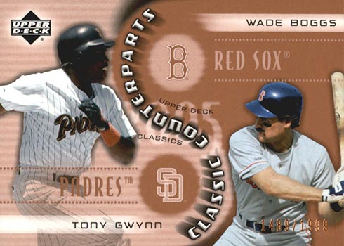 Tyler's Think Tank: Boggs vs. Gwynn