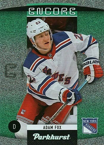 2020-21 Parkhurst New York Rangers Team Set (10 Cards)