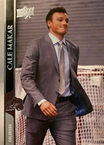 2020-21 Upper Deck Series 2 Hockey Variations Cale Makar