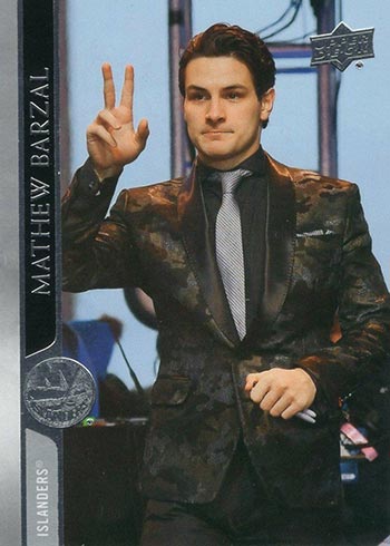 2020-21 Upper Deck Series 2 Hockey Variations Mathew Barzal