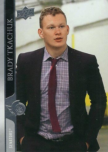 2020-21 Upper Deck Series 2 Hockey Variations Brady Tkachuk