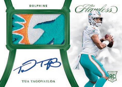 2020 Panini Flawless Football Rookie Patch Autographs