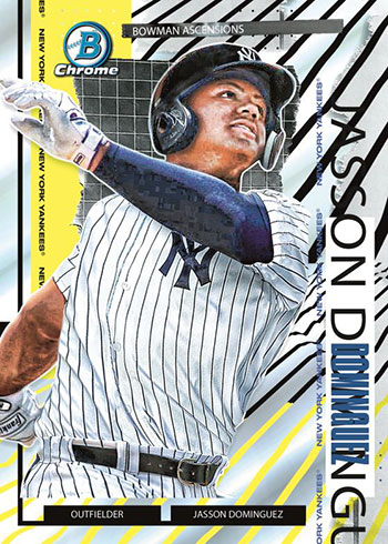 2021 Bowman Chrome Baseball Bowman Ascension Jasson Dominguez