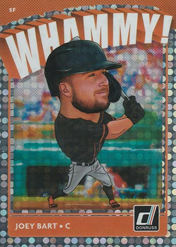 2021 Donruss Baseball Whammy Joey Bart