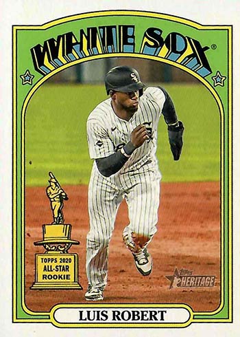 Luis Robert 2021 Topps Heritage All Star Rookie Cup