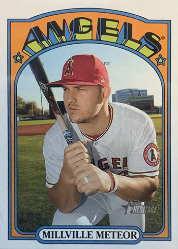 2021 Topps Heritage Complete Baseball Set of 399 Cards NO SHORT PRINTS Cards 1-400 Mike Trout Ronald Acuna Mookie Betts Bryce Harper Ju Includes 48 Rookie cards and multiple cards of the following superstars Card #216 will be released in High Numbers 