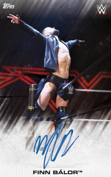 2021 Topps WWE Undisputed Oversized Box Loader Autographs Finn Balor