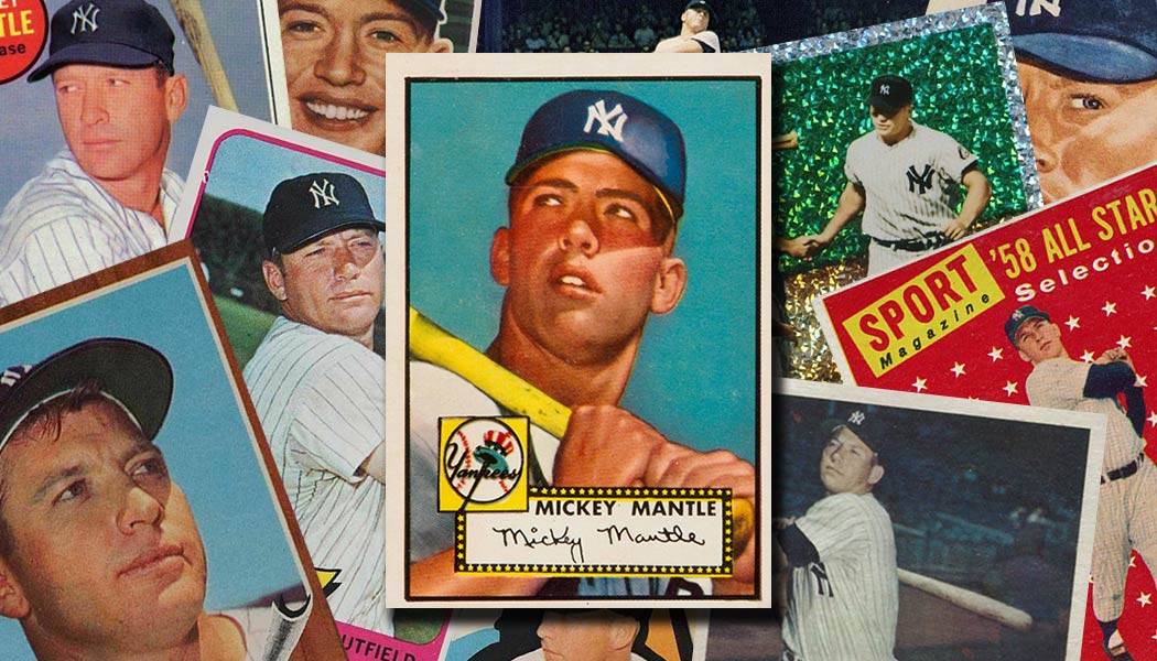 Mickey Mantle Returns to Topps for New Baseball Cards