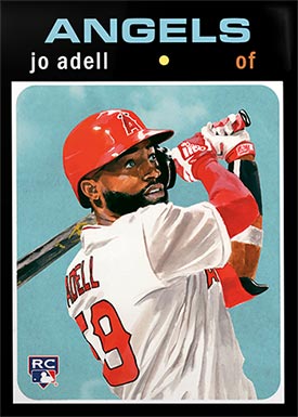 Topps Project70 32 Jo Adell by Jacob Rochester