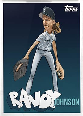 Topps Project70 40 Randy Johnson by Blue the Great