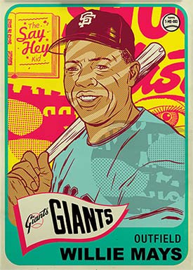 Topps Project70 Willie Mays by Morning Breath