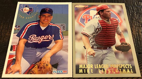 1994 Fleer - Major League Prospects #21 - Mike Lieberthal