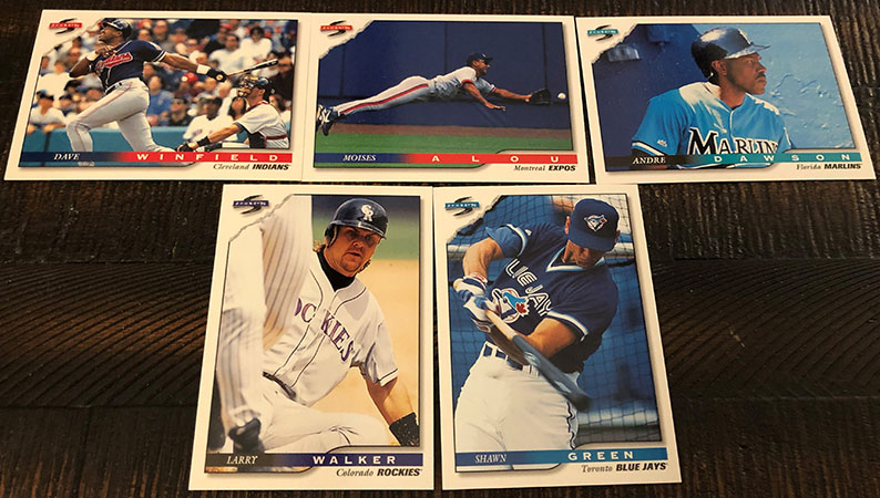  1996 Score Dugout Collection Series 1#13 Larry Walker