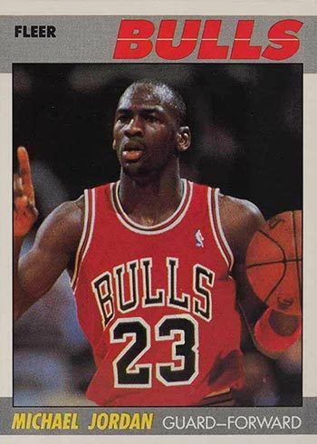 25 best Michael Jordan Cards & Stickers from the '80s