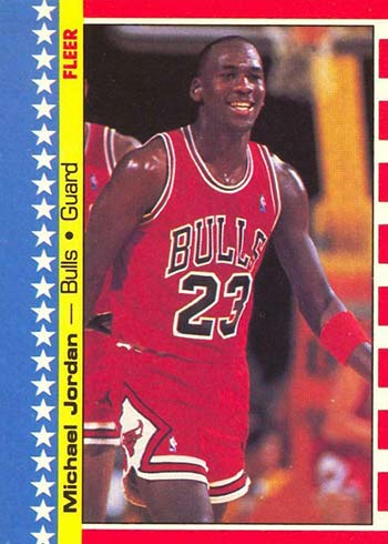 25 best Michael Jordan Cards & Stickers from the '80s