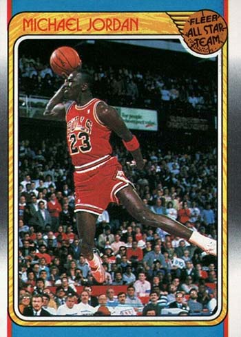 1988-89 Fleer Michael Jordan All-Star