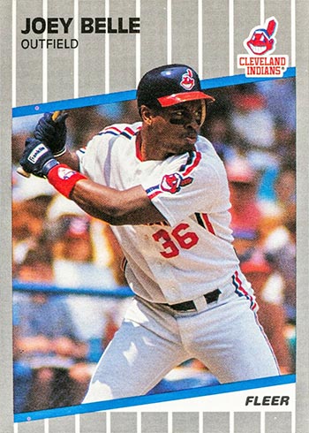1990 Leaf Baseball Card #443 Carlos Baerga Rookie Mint