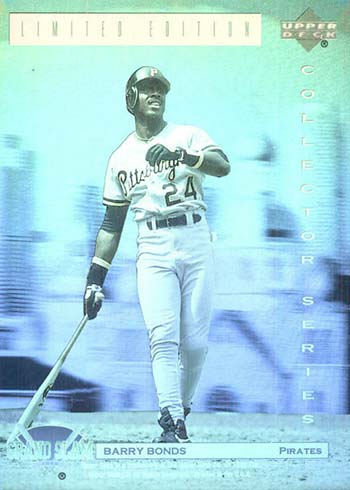  1992 Upper Deck Gold Hologram Baseball #97 Greg Vaughn