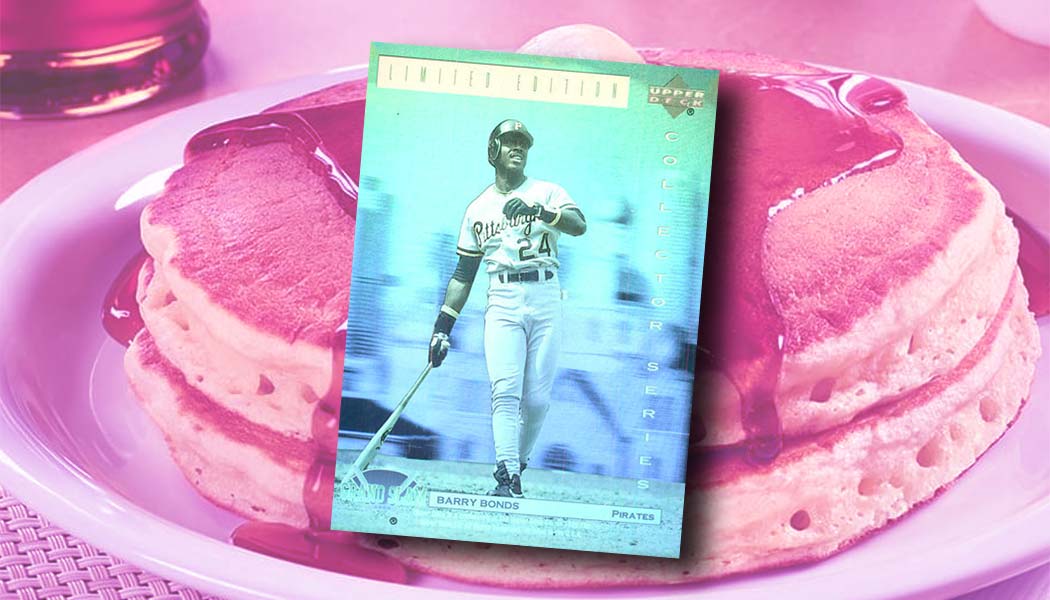 1992 UPPER DECK DENNY'S GRAND SLAM ' BARRY BONDS ' HOLOGRAM card