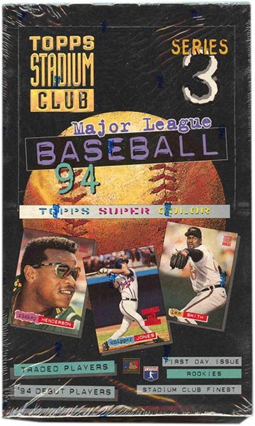 Autograph 122520 Houston Astros 1994 Topps Stadium Club No. 558