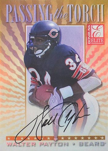 Sold at Auction: 1970 TOPPS GALE SAYERS , 1983 WALTER PAYTON FOOTBALL CARD