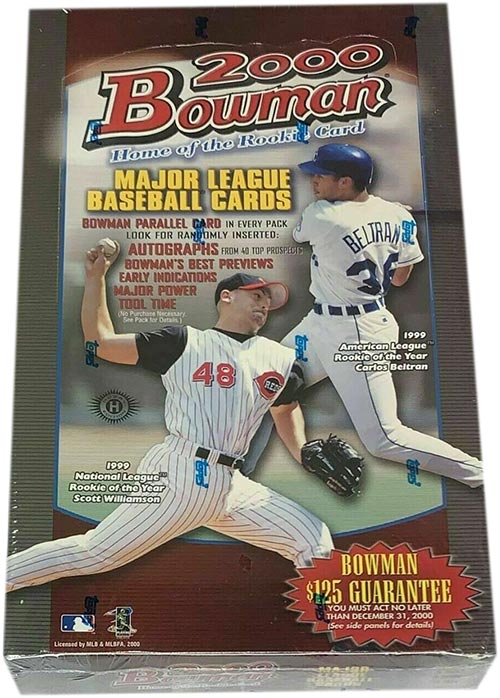 Lot Detail - 2001 Bowman Chrome Baseball Unopened Hobby Box