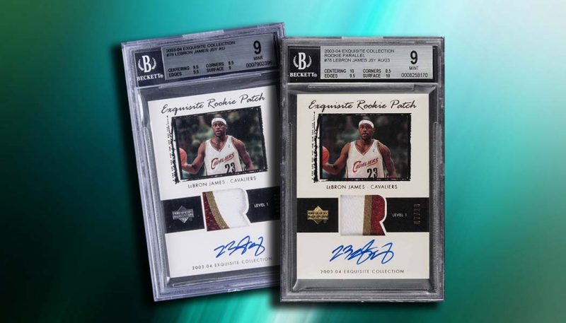 topps lebron rookie