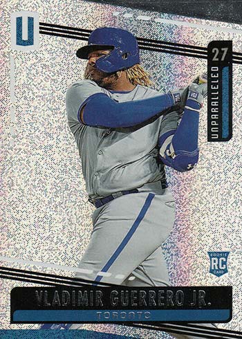 Vladimir Guerrero Jr., Toronto Blue Jay 27, Baseball Card Design