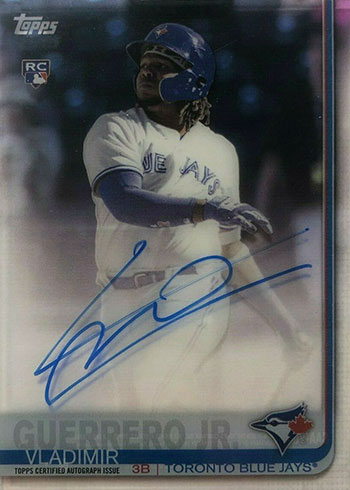 Lids Vladimir Guerrero Jr. Toronto Blue Jays Topps Autographed 8