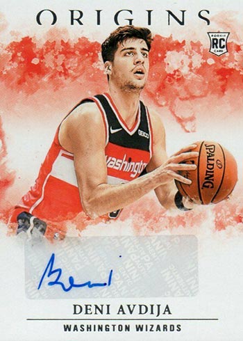 2020-21 Panini Origins Basketball Rookie Autographs Deni Avdija