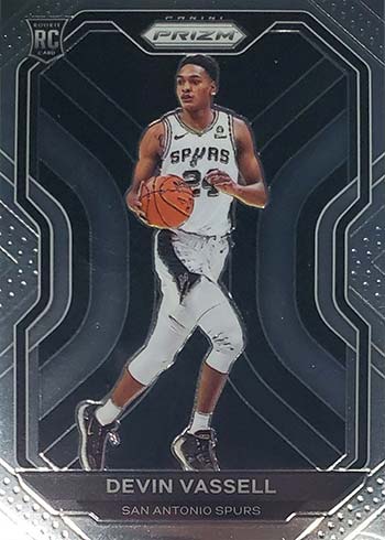 Devin Vassell 2020-21 Panini Prizm Ruby Red Wave RC SP #252 - SA Spurs -  SportsCare Physical Therapy