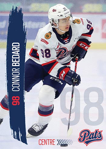 Connor Bedard S First Hockey Card Arrives In Pats Team Set