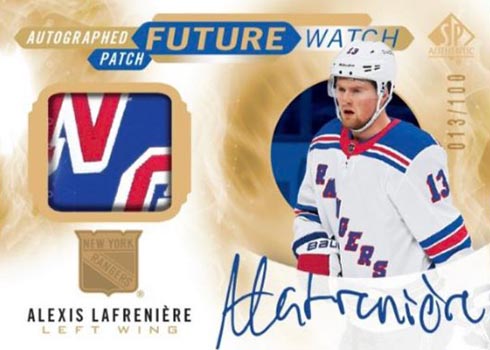 20-21 SP authentic sam lafferty future watch auto /999