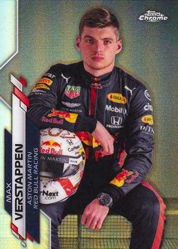 ストライプ デザイン/Striipe design Max Verstappen Refractor Topps