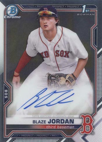 2021 Bowman Chrome Autographs Guide, Prospect Breakdown, Gallery