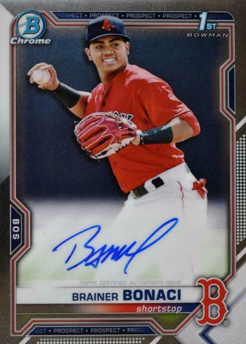 Aaron Sabato 2021 Bowman Chrome Prospect Auto #CPA-AS Price Guide