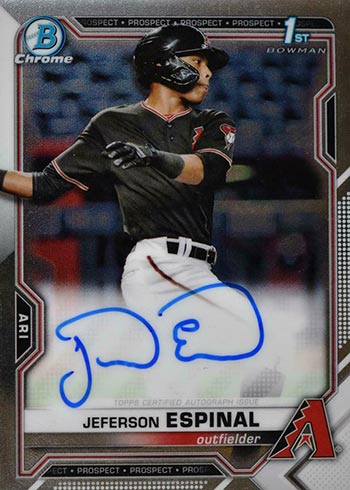 2021 Bowman Chrome Autographs Guide, Prospect Breakdown, Gallery