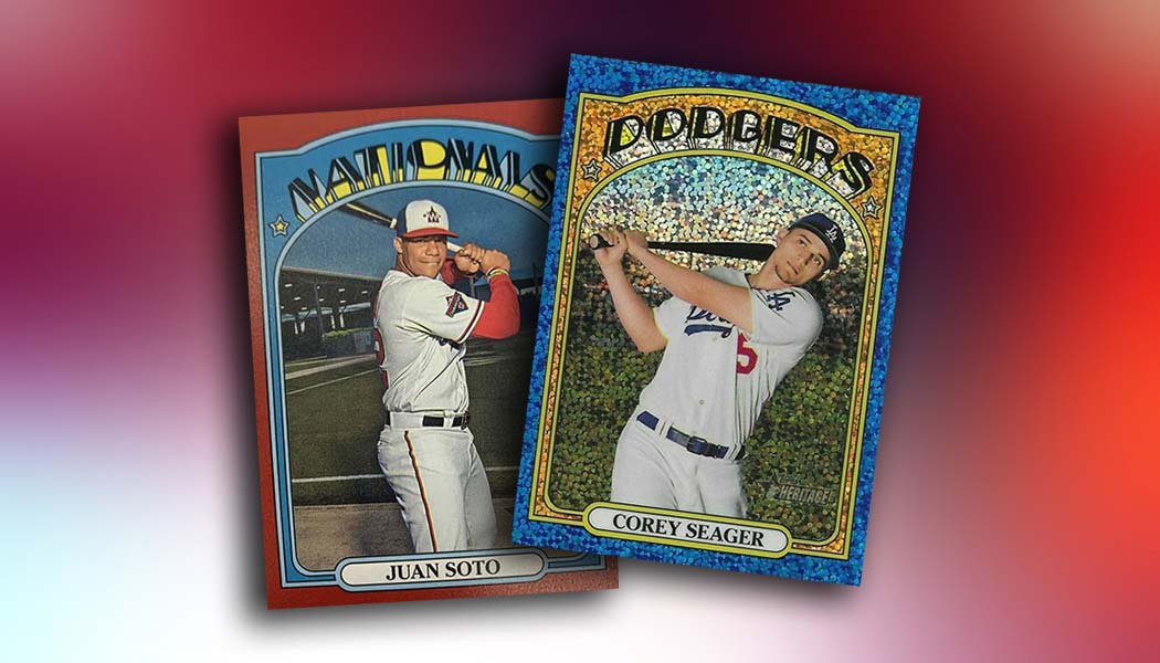 2021 Topps Heritage Baseball Mega Box Exclusive Details