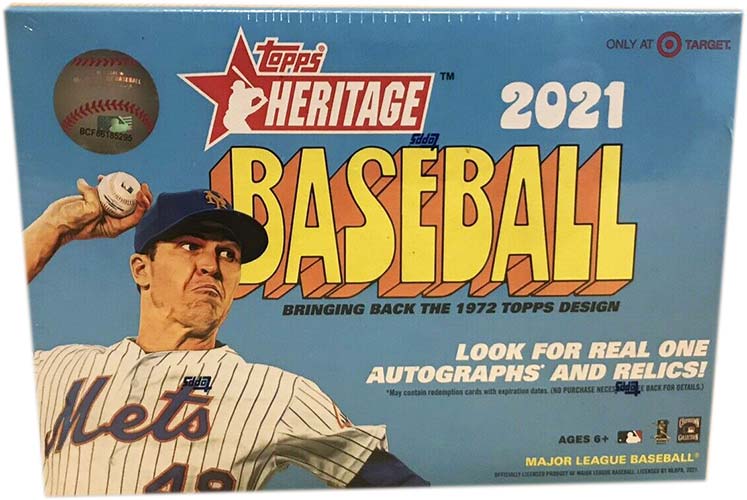 2021 Topps Heritage Baseball Spring Mega Box