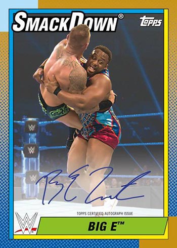 2021 Topps WWE Heritage Autographs