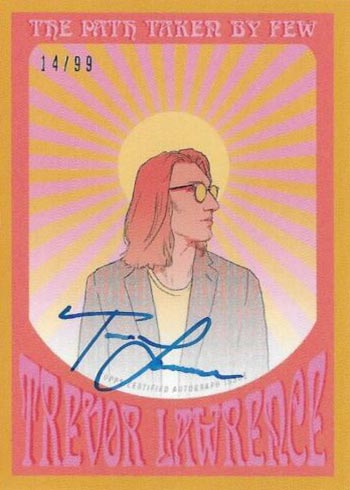 2021 Topps x Trevor Lawrence Autographs 44-A